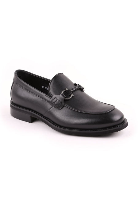 L5191 Loafer Men's Shoes Black - MALLTURK