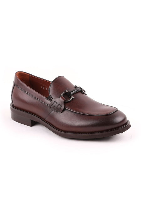 L5191 Loafer Men's Shoes Brown - MALLTURK