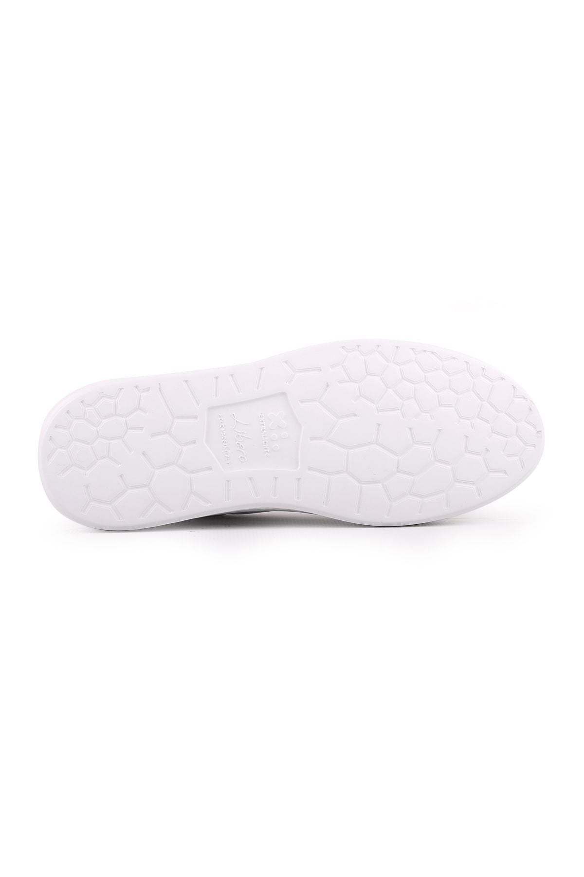 L5201 Leather Men's Casual Shoes White - MALLTURK