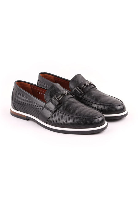 L5219 Casual Men's Shoes Black - MALLTURK