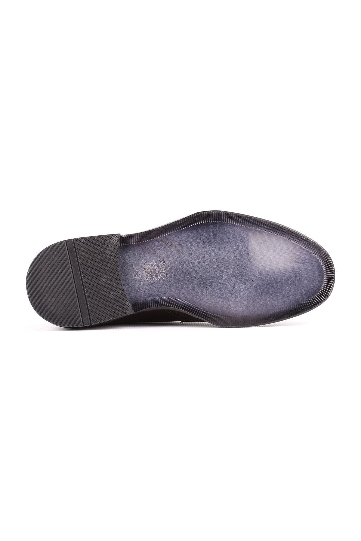 L5233 Leather Men's Oxford Shoes Brown - MALLTURK