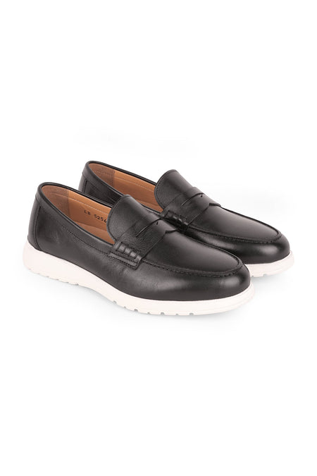 L5256 Men's Leather Loafer Shoes - MALLTURK