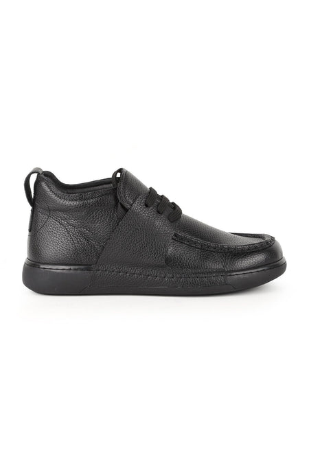 L5756 City Chukka - Mid-Cut Men's Leather Fur Boots - MALLTURK