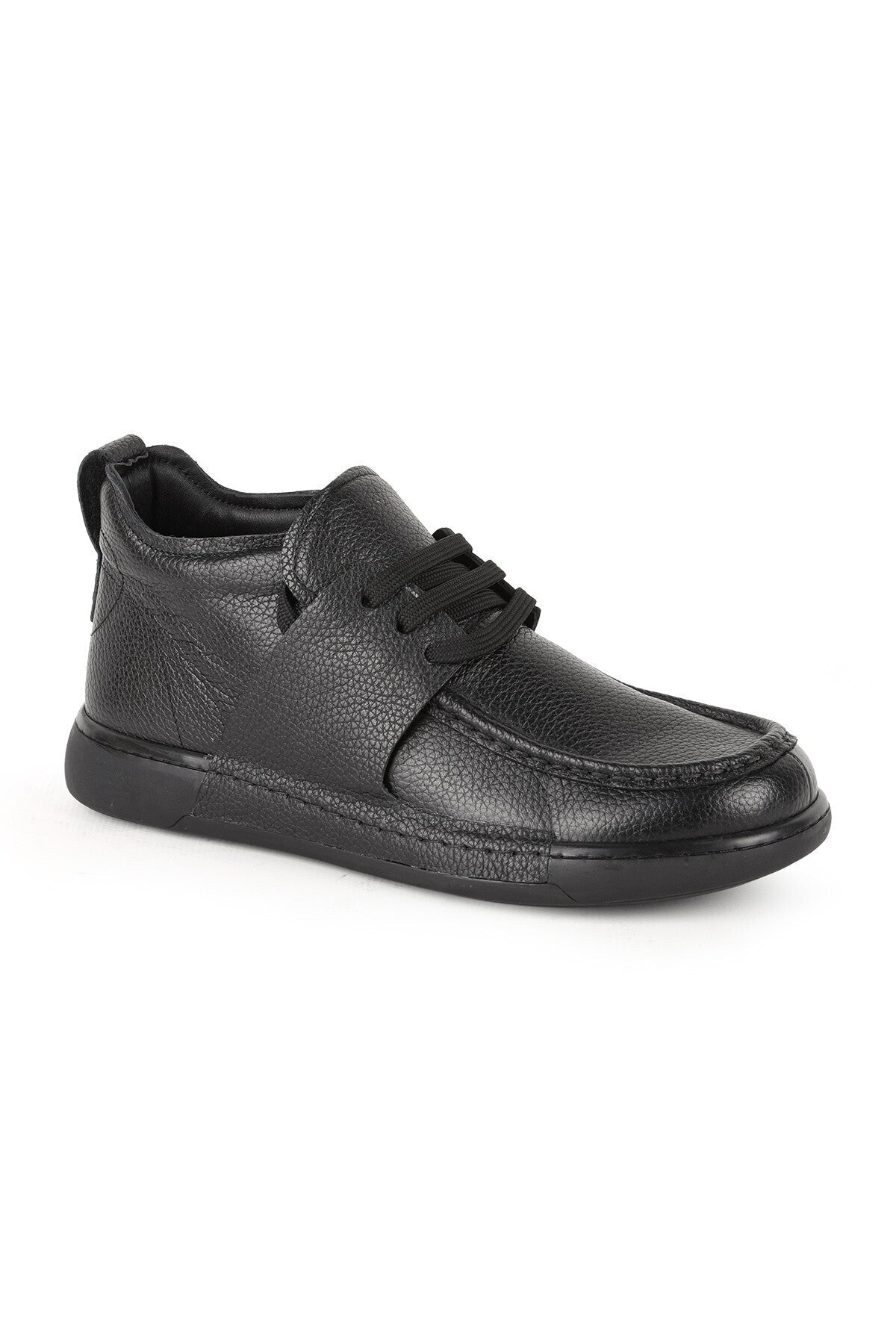 L5756 City Chukka - Mid-Cut Men's Leather Fur Boots - MALLTURK