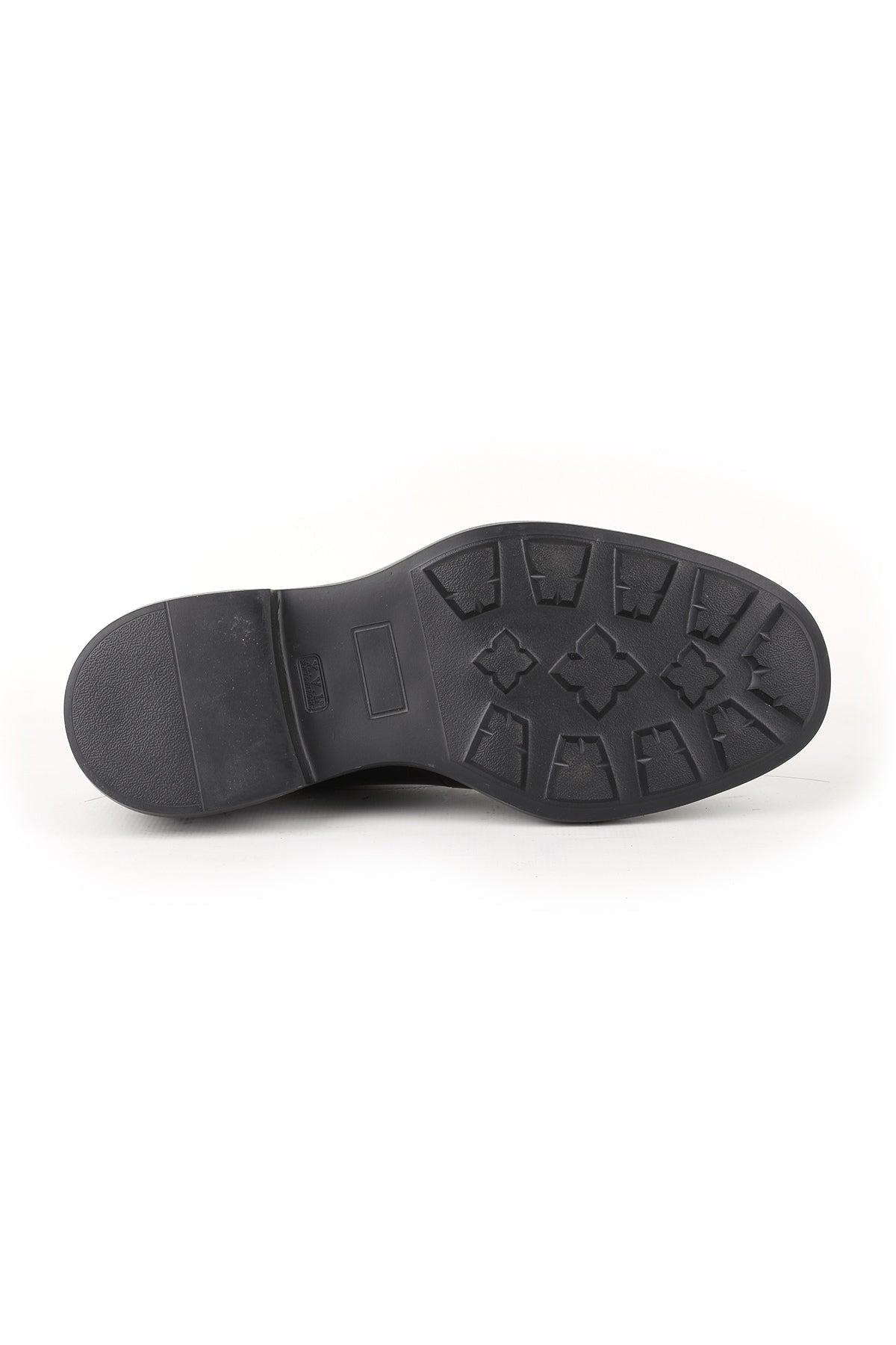 L5783 Business Men's Open Leather Classic Shoes Black - MALLTURK