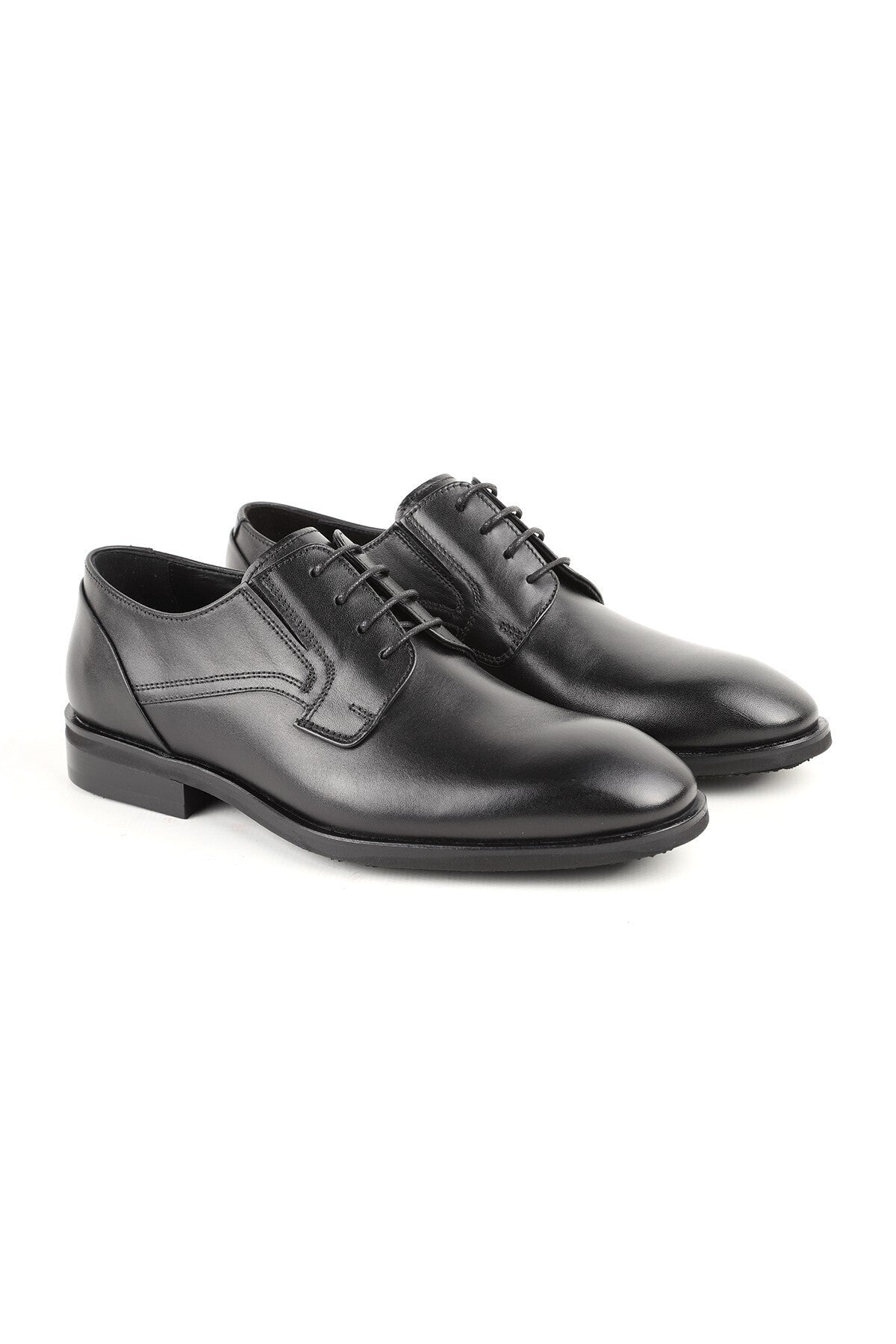 L5816 Genuine Leather Ultra Lightweight EVA Sole Lace-Up Men's Classic Office Shoes - MALLTURK