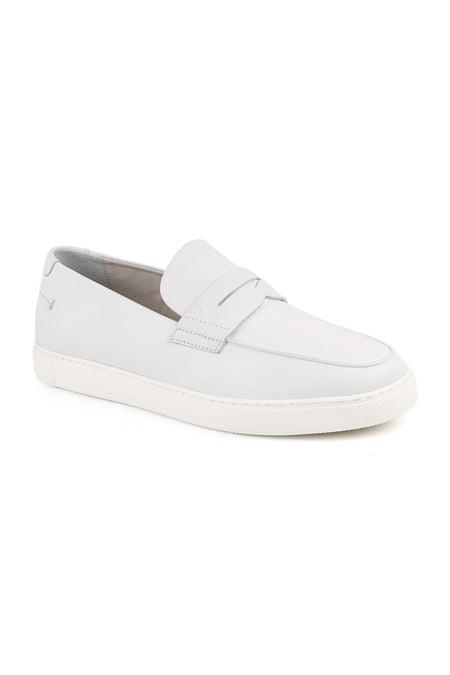 L5876 Bembeyaz Genuine Leather Ultra Lightweight EVA Sole Pack Men's Loafers Slip-Ons Shoes - MALLTURK