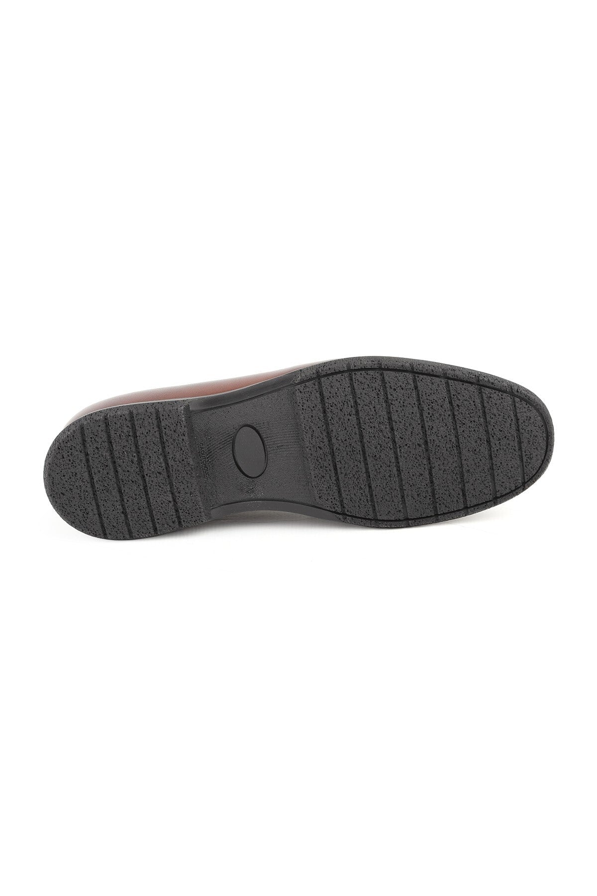 L6024 Genuine Leather U Toe Lace-Up Stretchy Rubber Sole Men's Classic Casual Shoes - MALLTURK