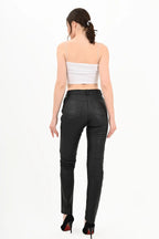 100% Genuine leather women's trousers