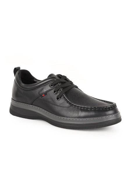 Libero H1092 Men's Genuine Antique Leather Loafer with Stitched Lightweight Eva Sole Casual Shoes - MALLTURK