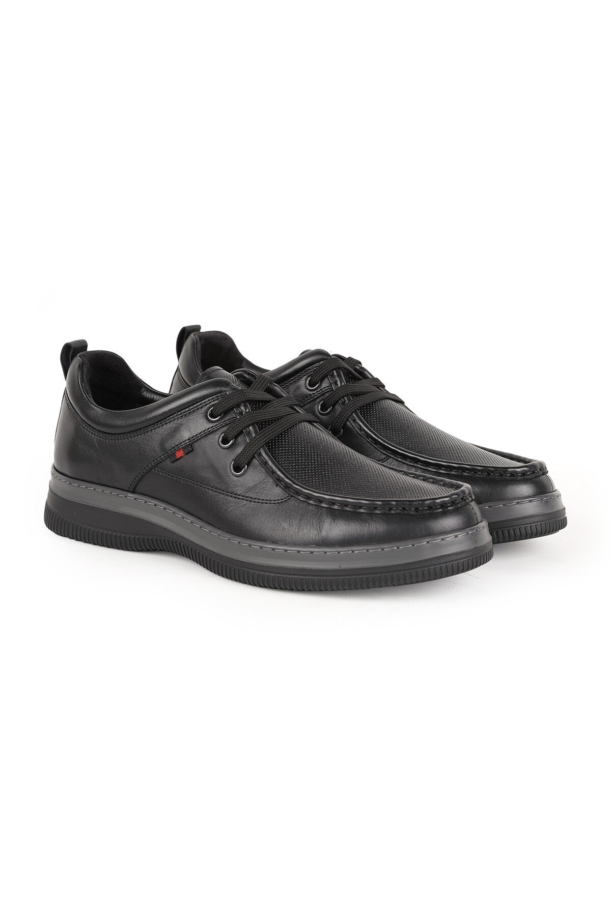 Libero H1092 Men's Genuine Antique Leather Loafer with Stitched Lightweight Eva Sole Casual Shoes - MALLTURK