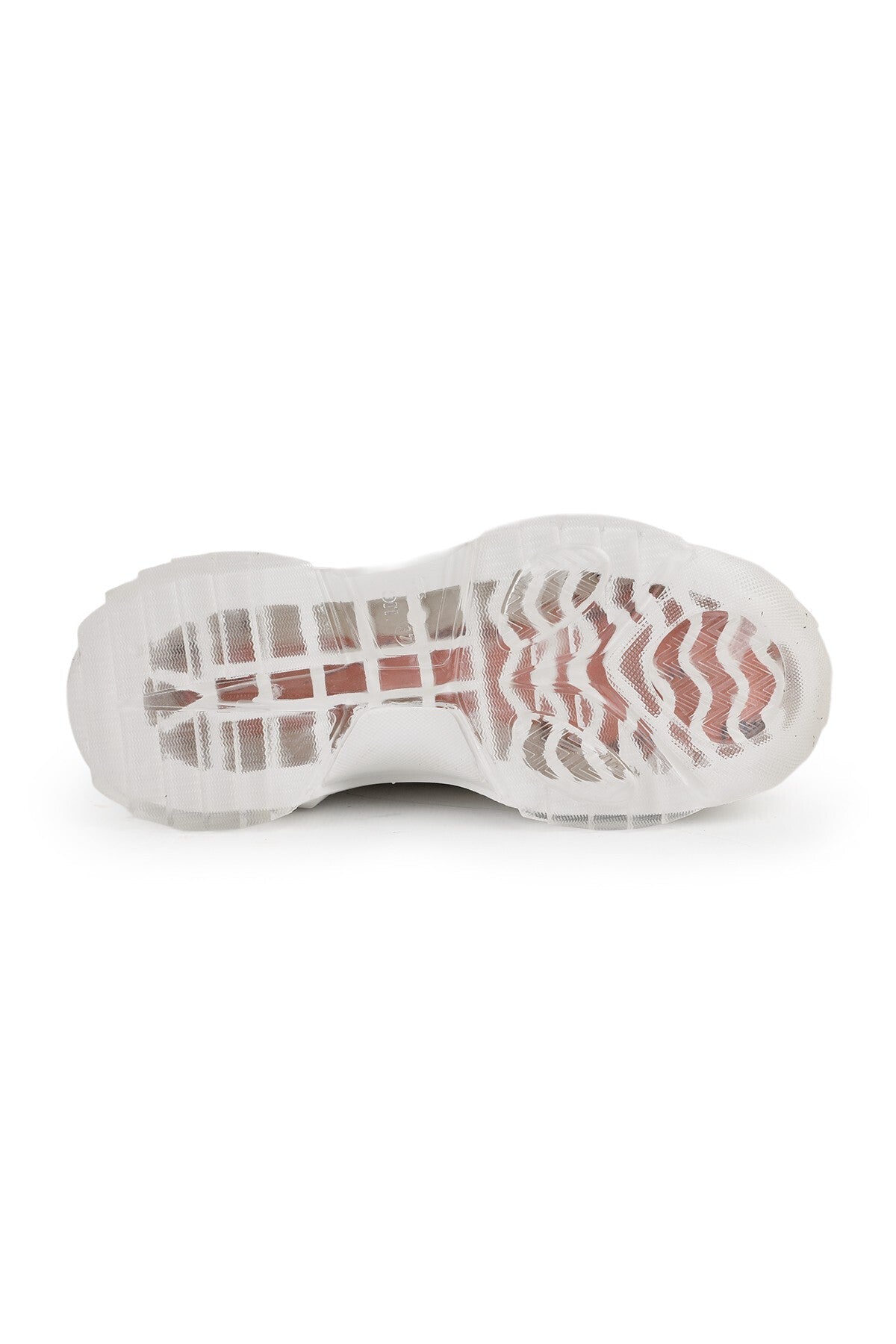 Libero L083.65118 Beyaz Hakiki Deri Kadın Sneaker Yüksek Tabanlı Rahat Spor Ayakkabı - MALLTURK
