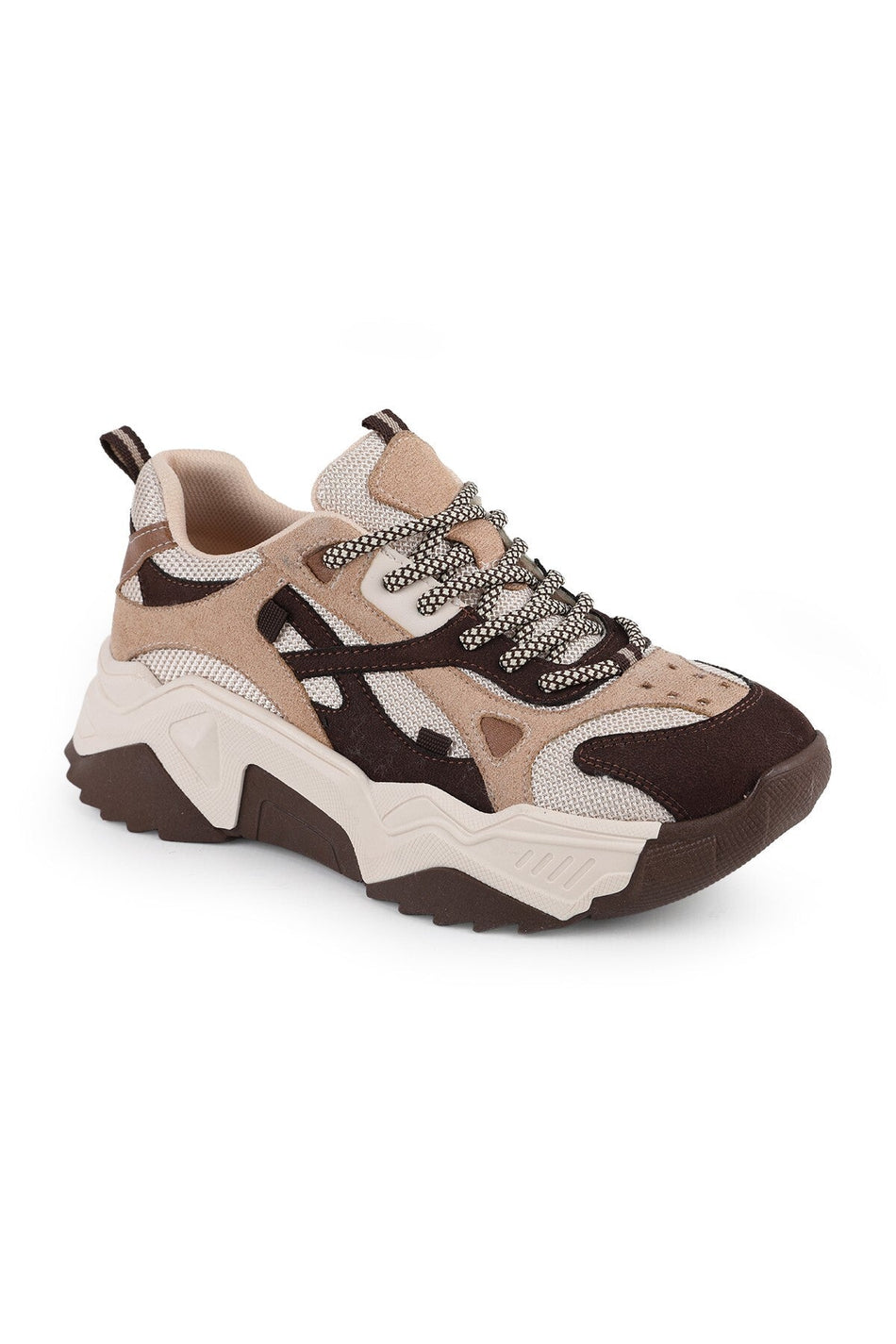 Libero L083.65137 Gri Hakiki Deri Kadın Sneaker Yüksek Tabanlı Rahat Spor Ayakkabı - MALLTURK