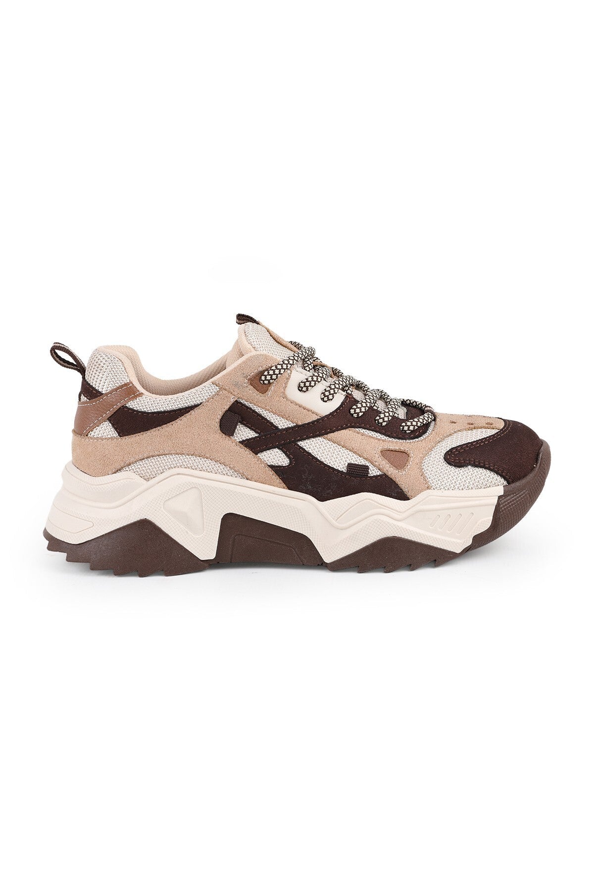 Libero L083.65137 Gri Hakiki Deri Kadın Sneaker Yüksek Tabanlı Rahat Spor Ayakkabı - MALLTURK