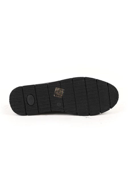 Loafer Shoes Laser Cut Perforated Metal Buckle Moccasin Stitched Flexible Eva Sole Daily L076.2500-1 - MALLTURK