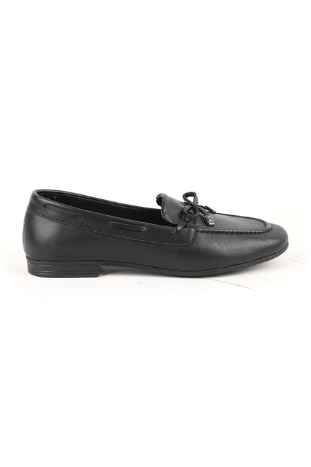 Loafer Shoes, Moccasin Stitched, Bowknot, Antique Look, Stylish, Office, Daily, Comfortable, Thermo Sole 081.25216 - MALLTURK