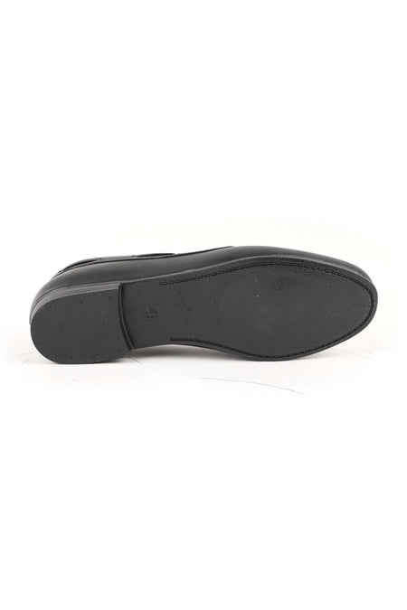Loafer Shoes, Moccasin Stitched, Bowknot, Antique Look, Stylish, Office, Daily, Comfortable, Thermo Sole 081.25216 - MALLTURK