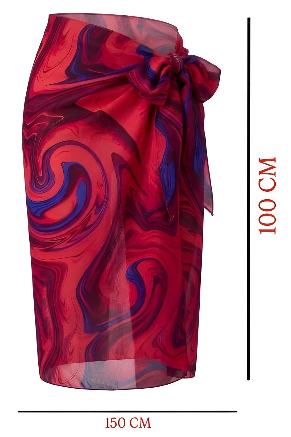 Long Sleeve Zippered Pareo Swimsuit - MALLTURK