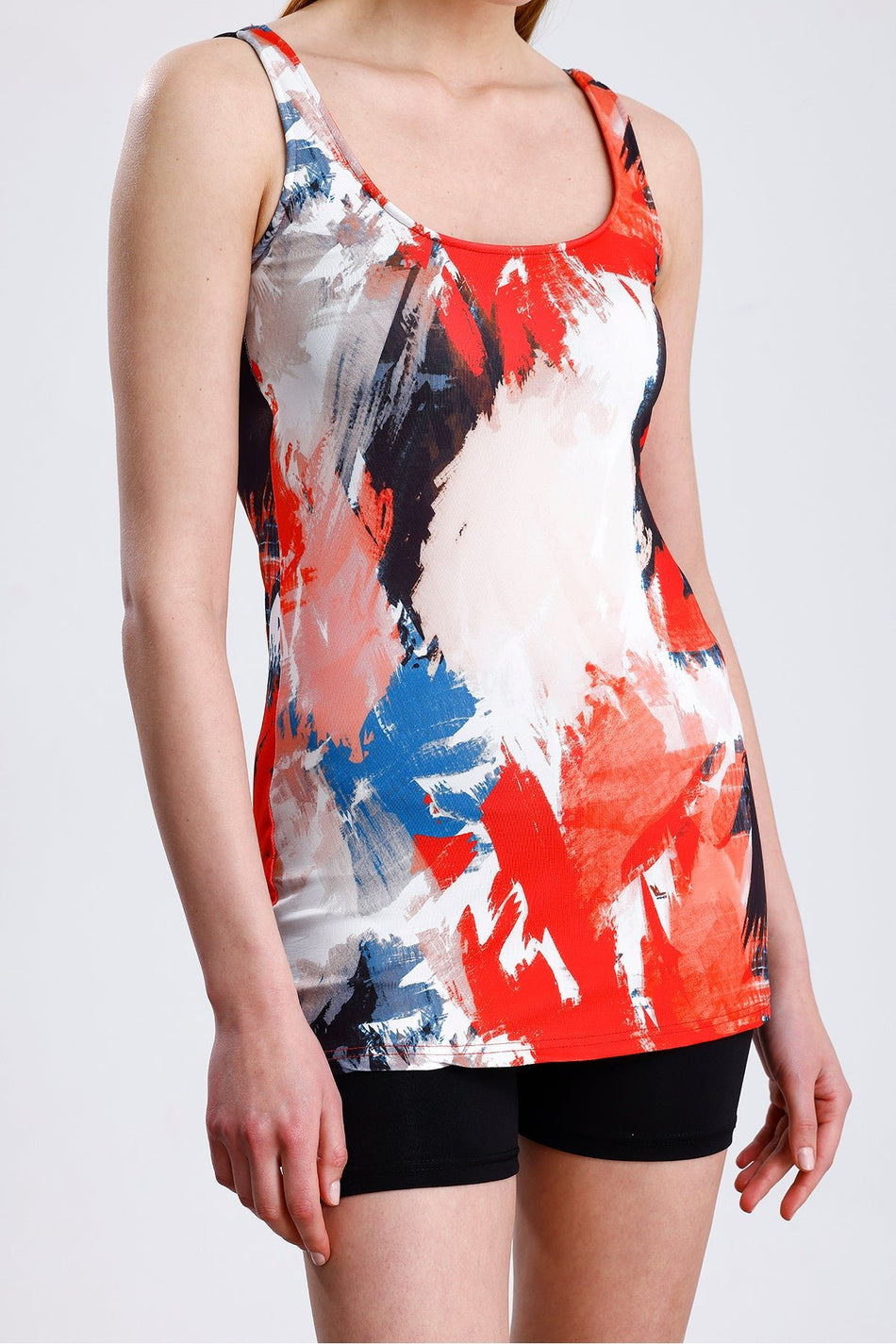 Lycra Strappy Patterned Shorts Swimsuit Is a Perfect Fit - MALLTURK