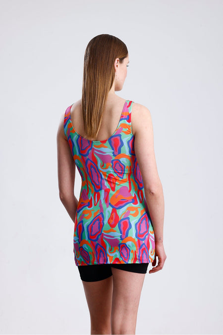 Lycra Strappy Patterned Shorts Swimsuit Is a Perfect Fit - MALLTURK