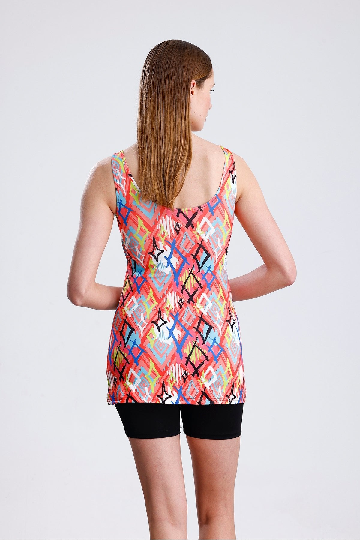 Lycra Strappy Patterned Shorts Swimsuit Is a Perfect Fit - MALLTURK