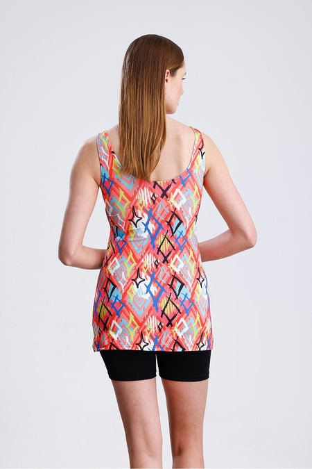Lycra Strappy Patterned Shorts Swimsuit Is a Perfect Fit - MALLTURK