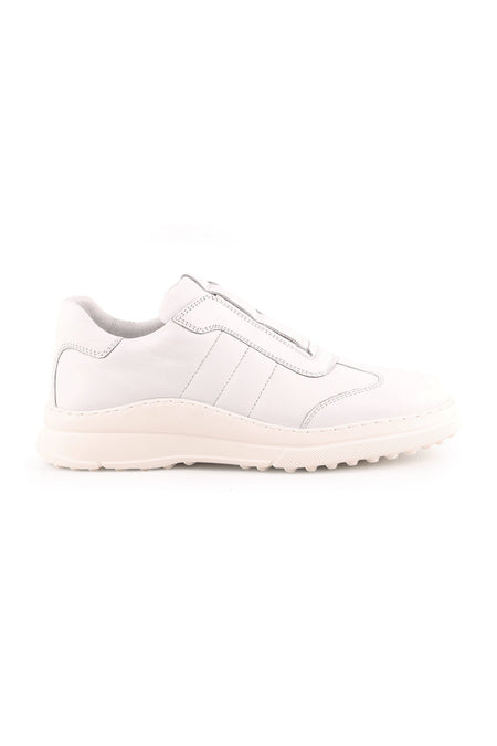 LZ4508 Kadın Hakiki Deri Gizli Lastikli Kalın Taban Casual Sneaker Ayakkabı - MALLTURK