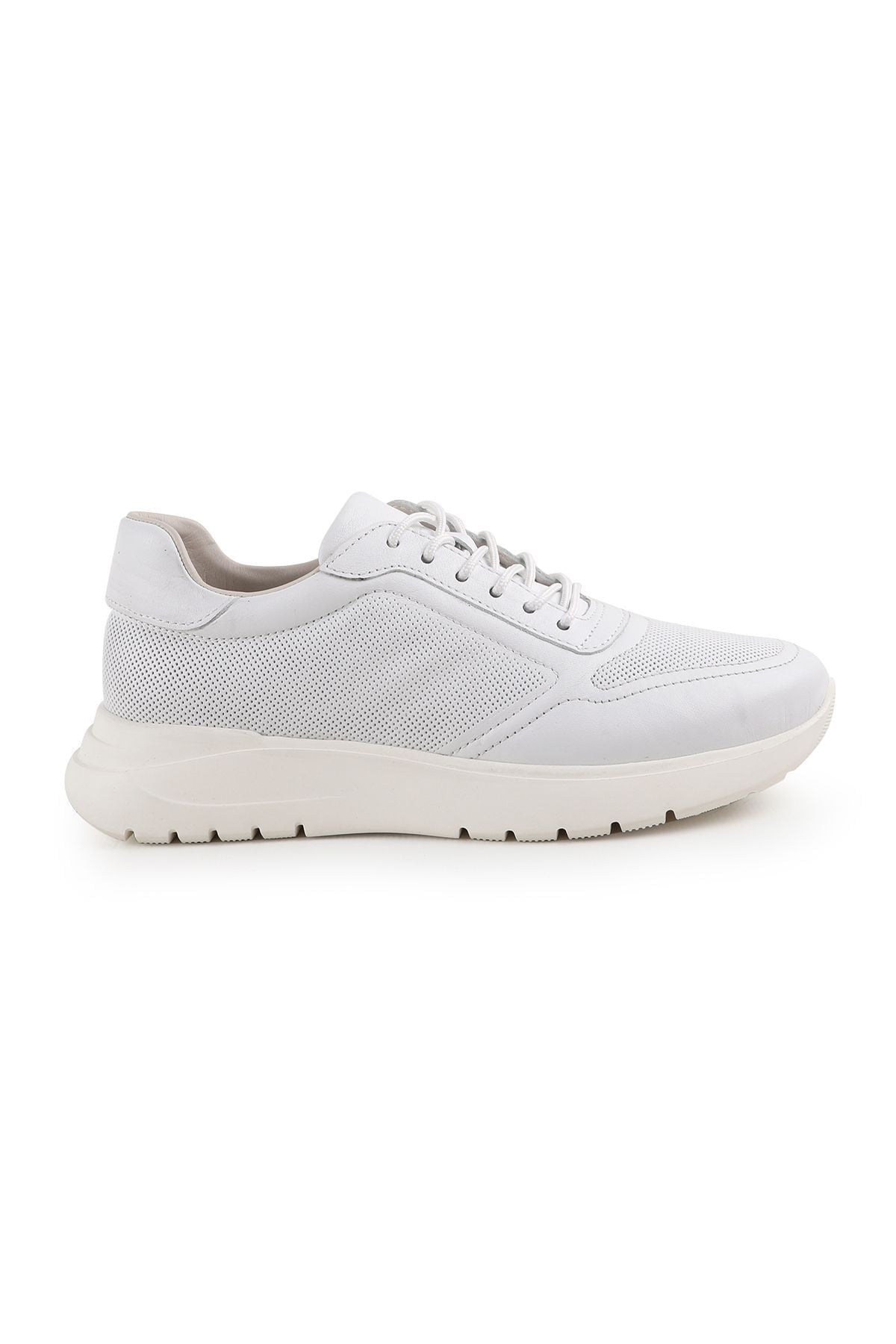 Lz5083 Casual Leather Women's Shoes White - MALLTURK