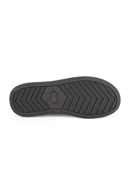 LZ5808 Kadın Hakiki Nubuk Deri Esnek Çorap Yakalı U-Burun Dikişli Kauçuk Taban Casual Sneaker - MALLTURK
