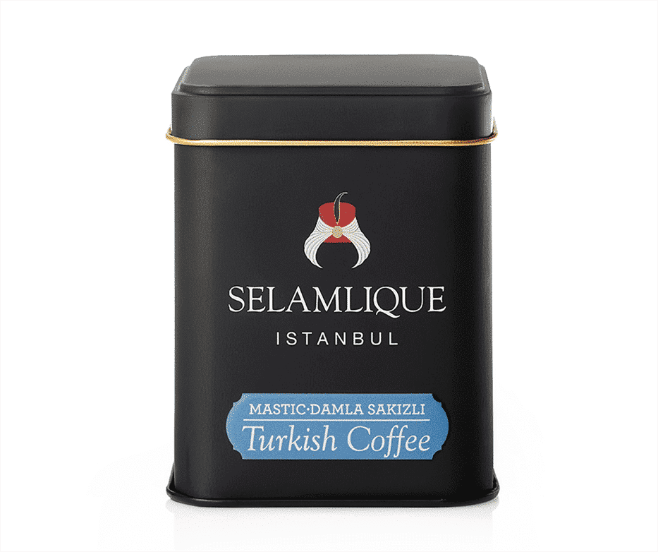 Коробка турецкого кофе Selamlique с мастикой, 125 г – 4,41 унции