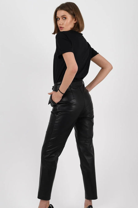 100% Genuine leather women's trousers - MALLTURK