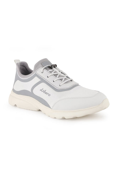 Men's Antique Leather Knitwear Sneaker Lightweight Eva Sole Casual Sports Shoes L6005 - MALLTURK