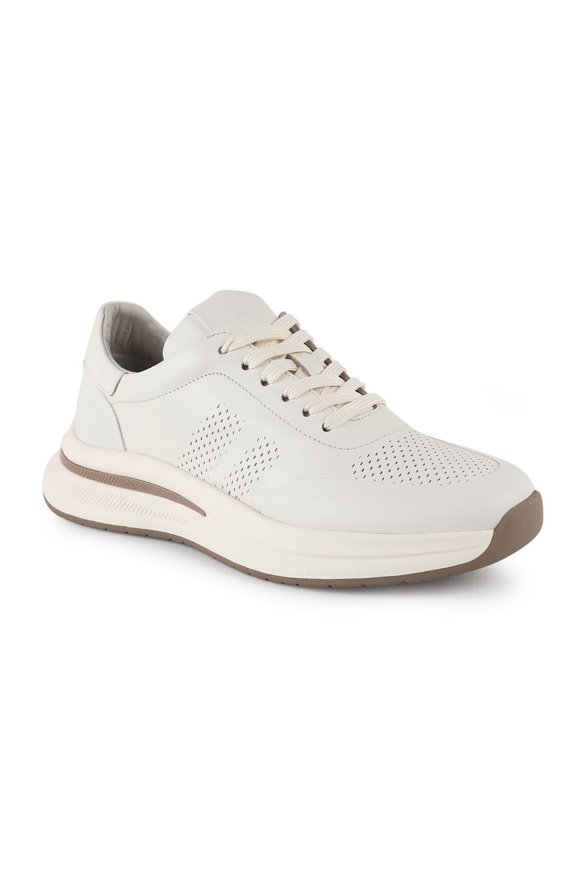 Men's Antique Leather Sneaker Lightweight Eva Sole Casual Sports Shoes H1130 - MALLTURK