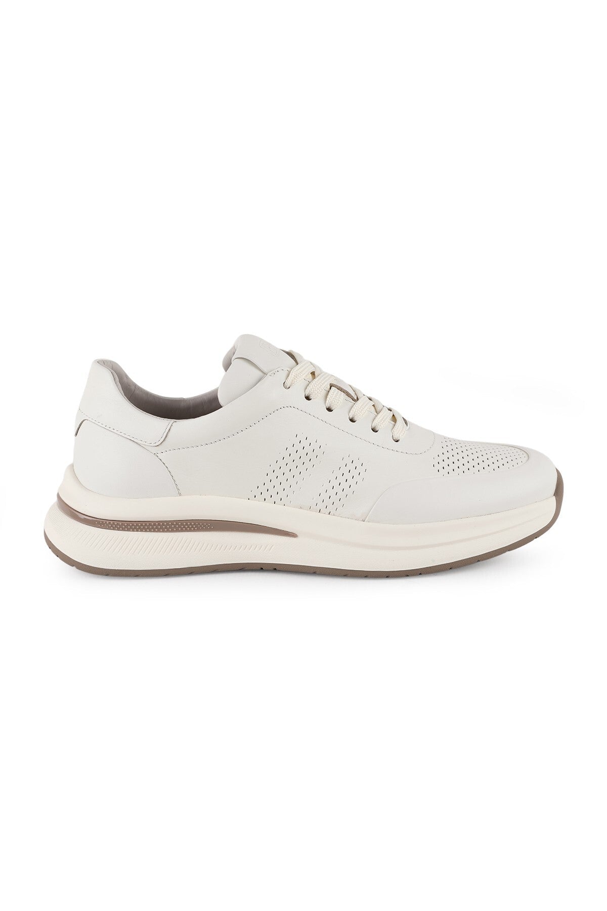 Men's Antique Leather Sneaker Lightweight Eva Sole Casual Sports Shoes H1130 - MALLTURK