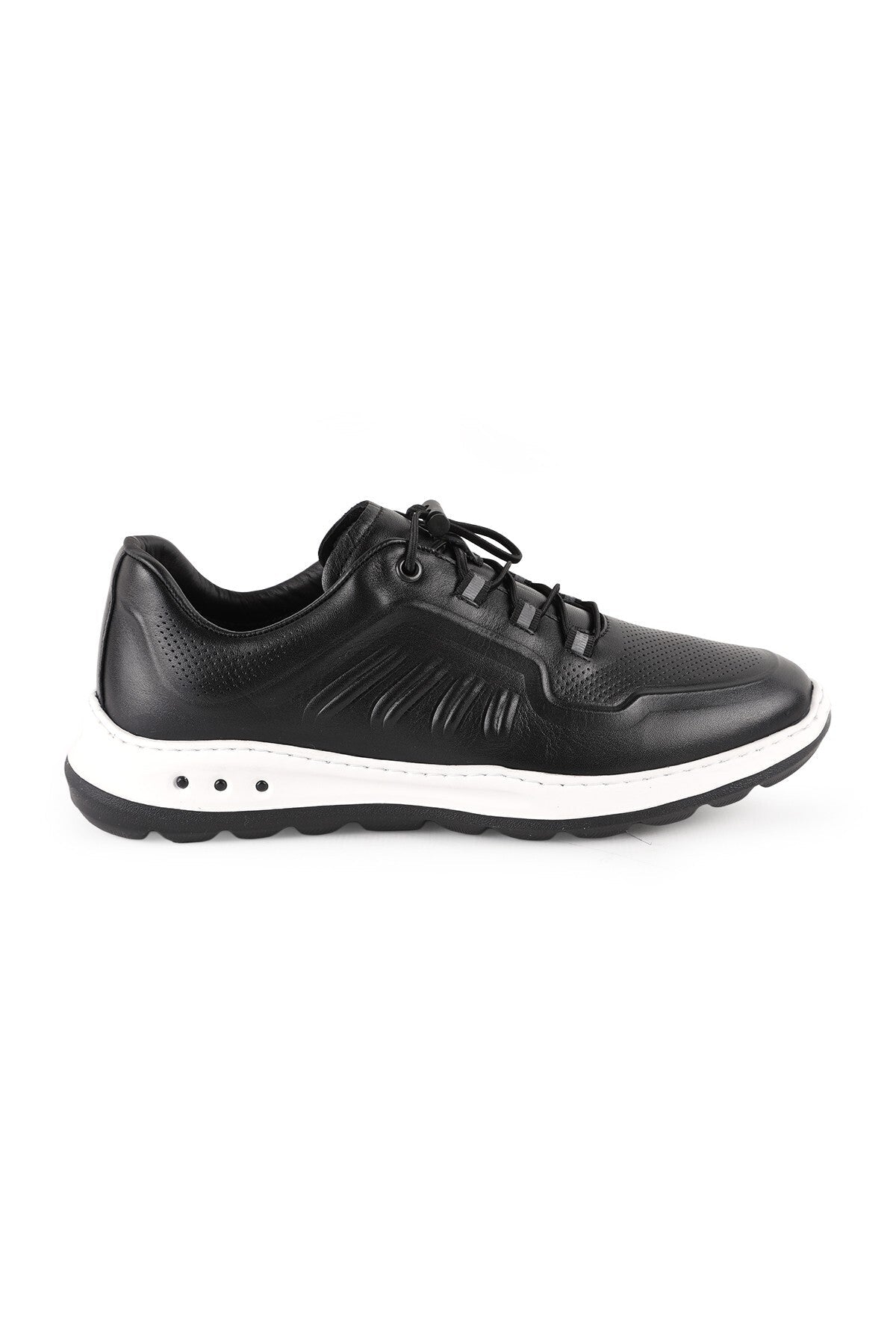Men's Antique Leather Sneaker Lightweight Eva Sole Casual Sports Shoes H1133 - MALLTURK