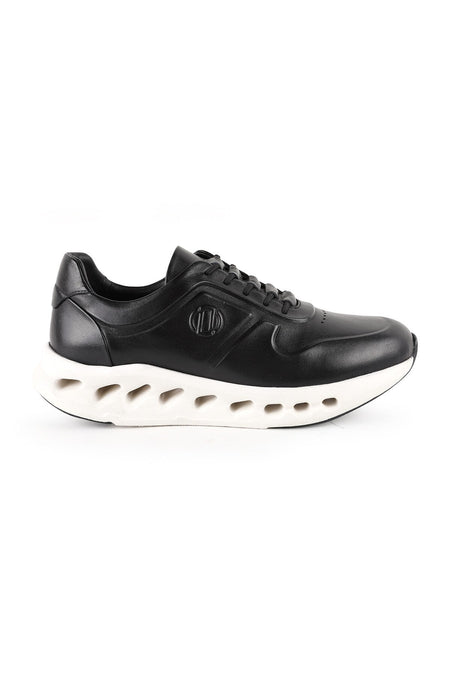 Men's Antique Leather Sneaker Lightweight Eva Sole Casual Sports Shoes L5984 - MALLTURK