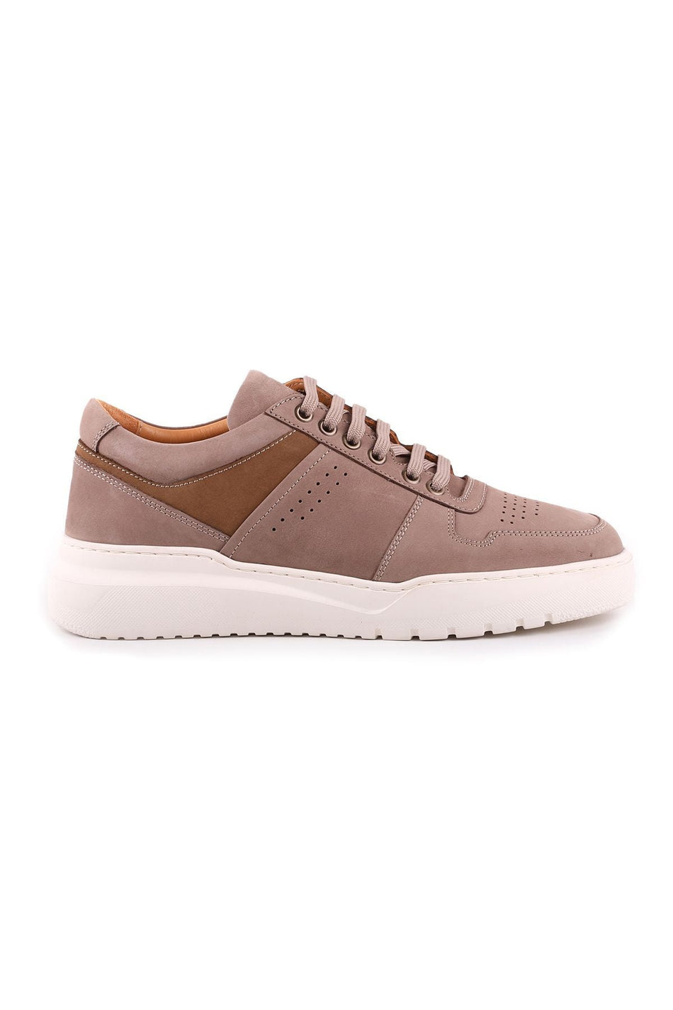 Men's Casual Nubuck Leather Shoes - L4705 Mink - MALLTURK