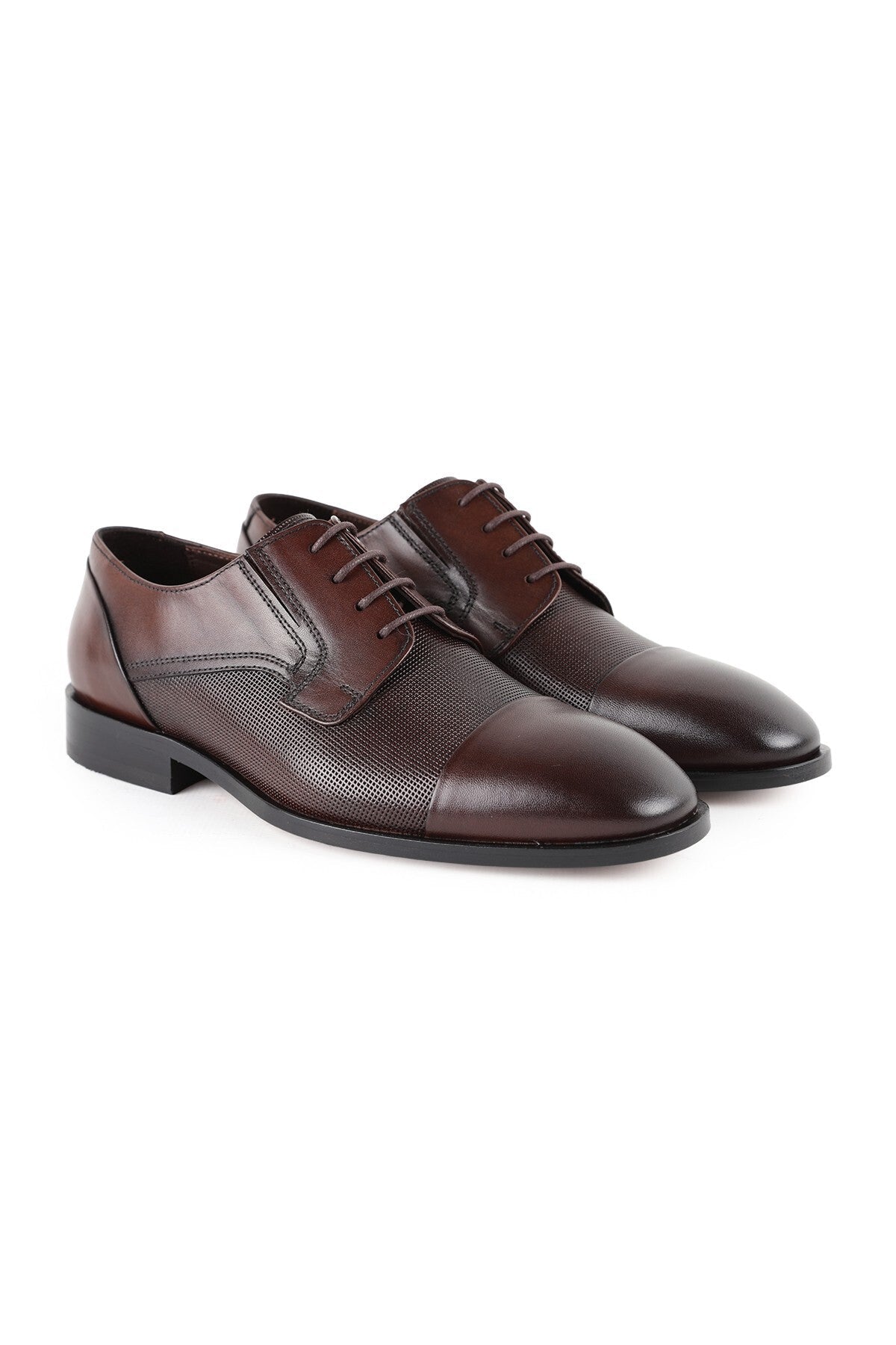 Men's Classic Shoes Genuine Leather Leather Sole Lace-Up Oxford Casual Office Shoes L5817 - MALLTURK