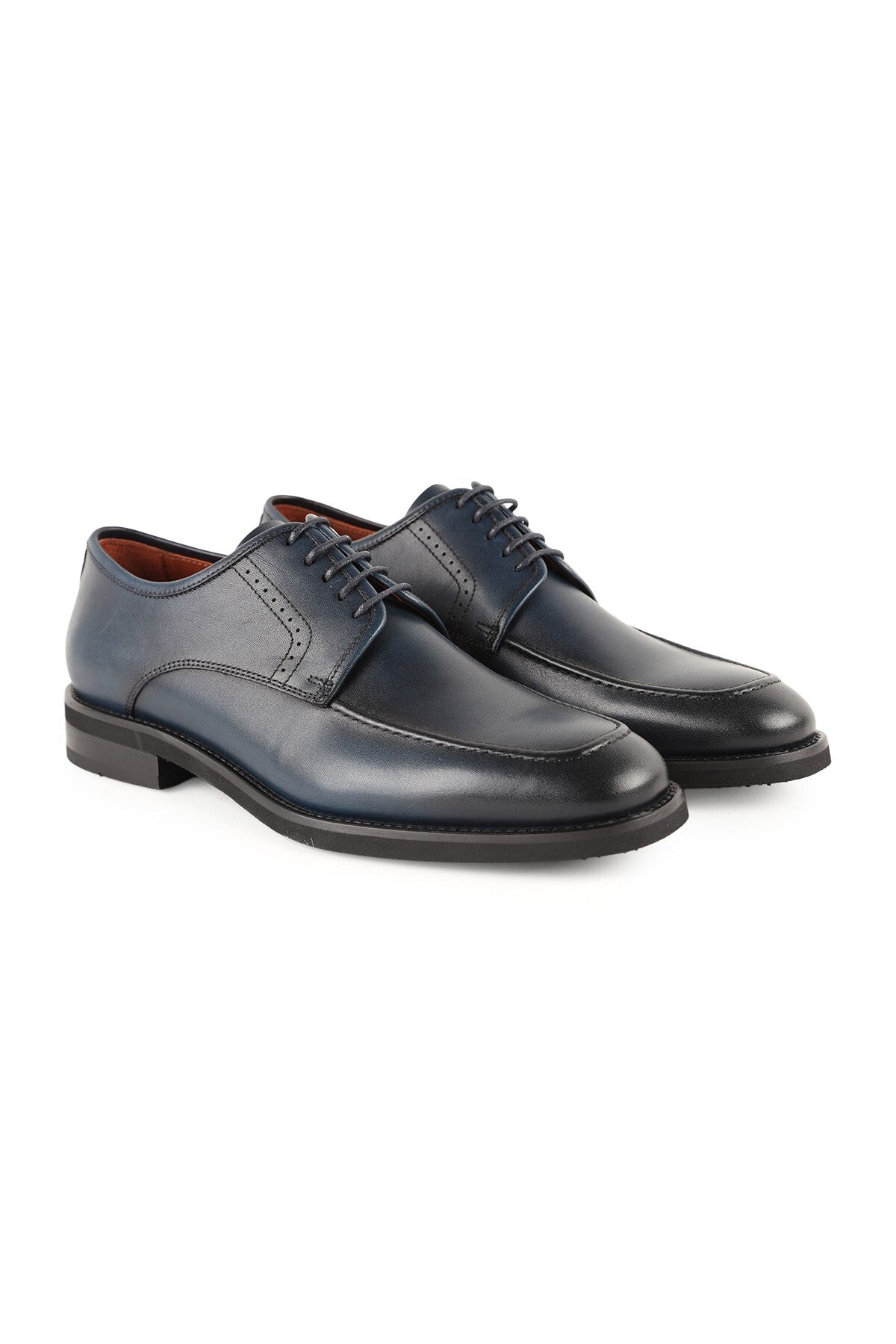 Men's Genuine Leather Classic Shoes Lace-Up Eva Sole Comfortable Daily Office Model L5611 - MALLTURK