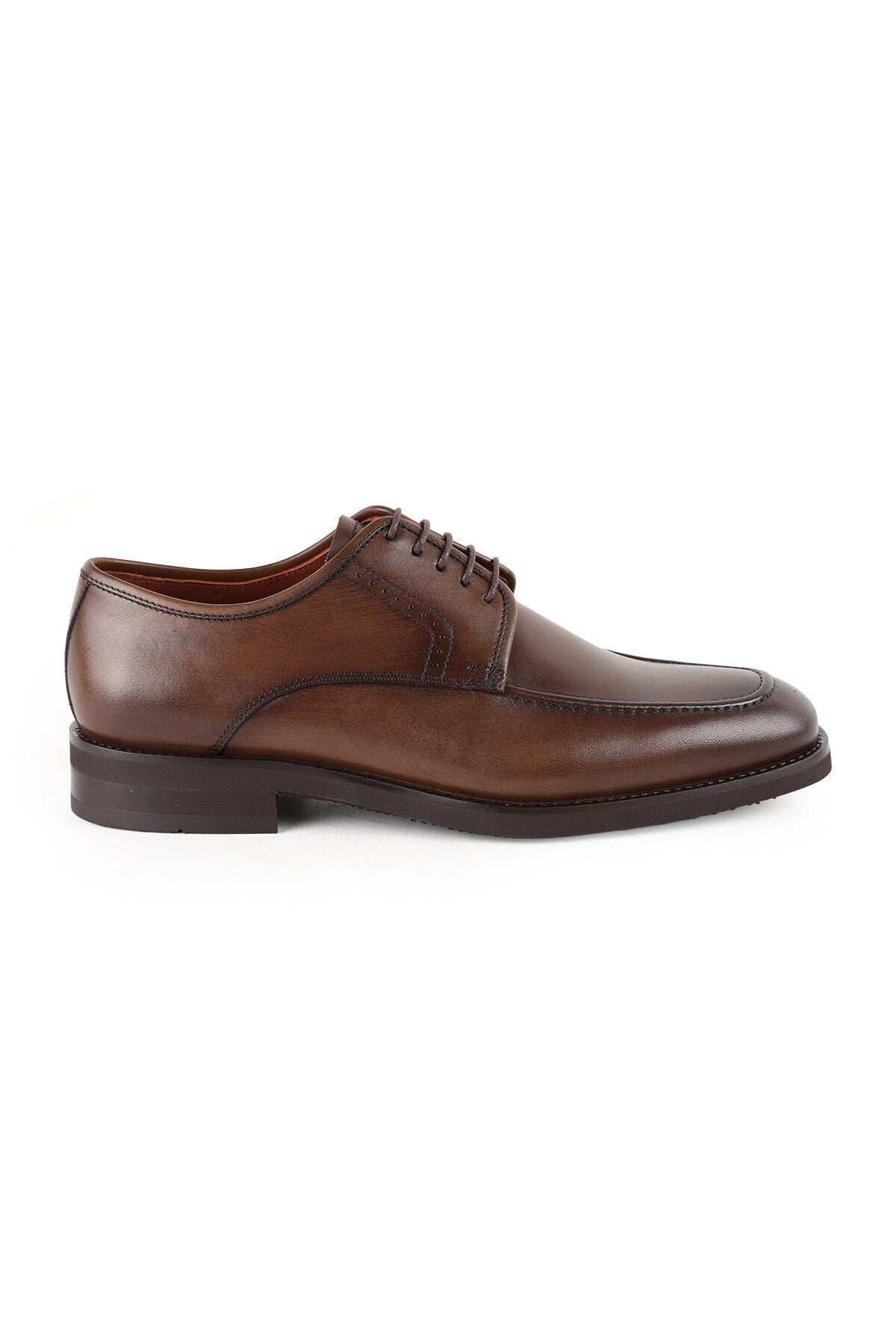 Men's Genuine Leather Classic Shoes Lace-Up Eva Sole Comfortable Daily Office Model L5611 - MALLTURK