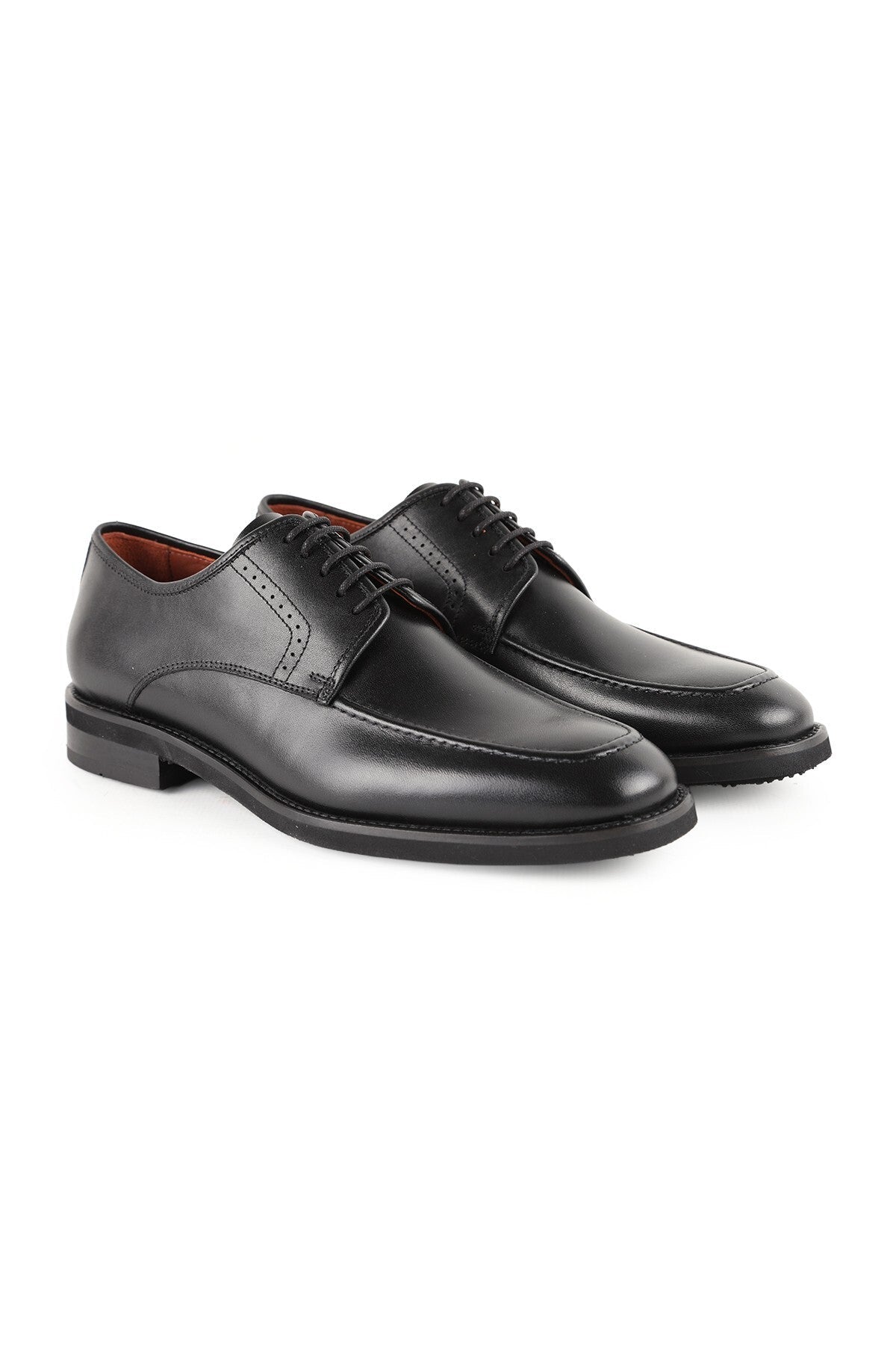 Men's Genuine Leather Classic Shoes Lace-Up Eva Sole Comfortable Daily Office Model L5611 - MALLTURK