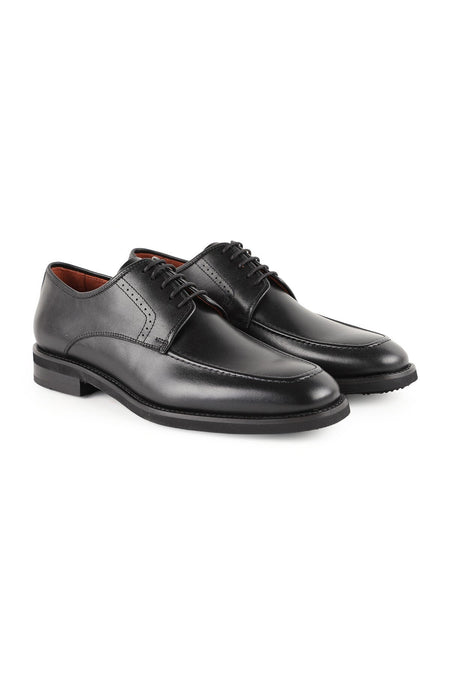 Men's Genuine Leather Classic Shoes Lace-Up Eva Sole Comfortable Daily Office Model L5611 - MALLTURK