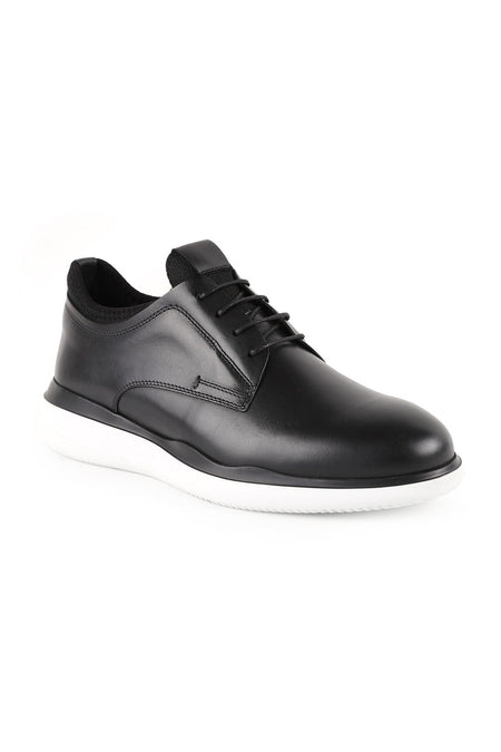 Men's Genuine Leather L6050 Eva Sole Antique Casual Shoes - MALLTURK
