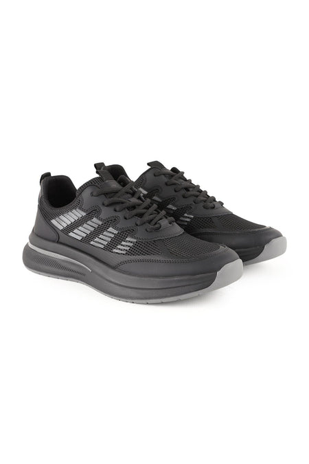 Men's Knitwear Sports Shoes Lightweight Eva Sole Lace-Up Casual Sneaker Model H1135 - MALLTURK