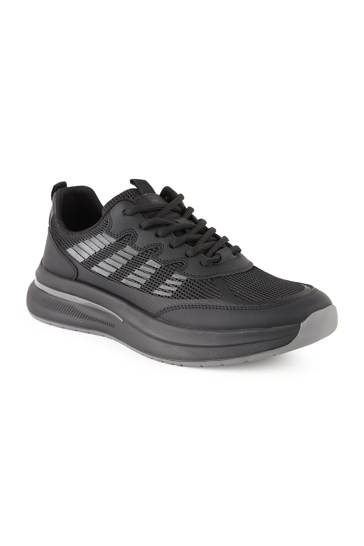 Men's Knitwear Sports Shoes Lightweight Eva Sole Lace-Up Casual Sneaker Model H1135 - MALLTURK