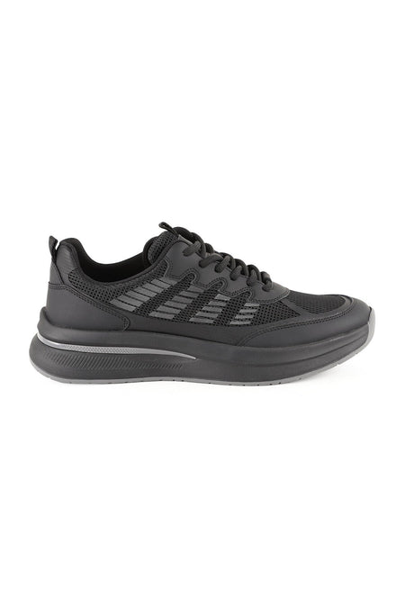 Men's Knitwear Sports Shoes Lightweight Eva Sole Lace-Up Casual Sneaker Model H1135 - MALLTURK