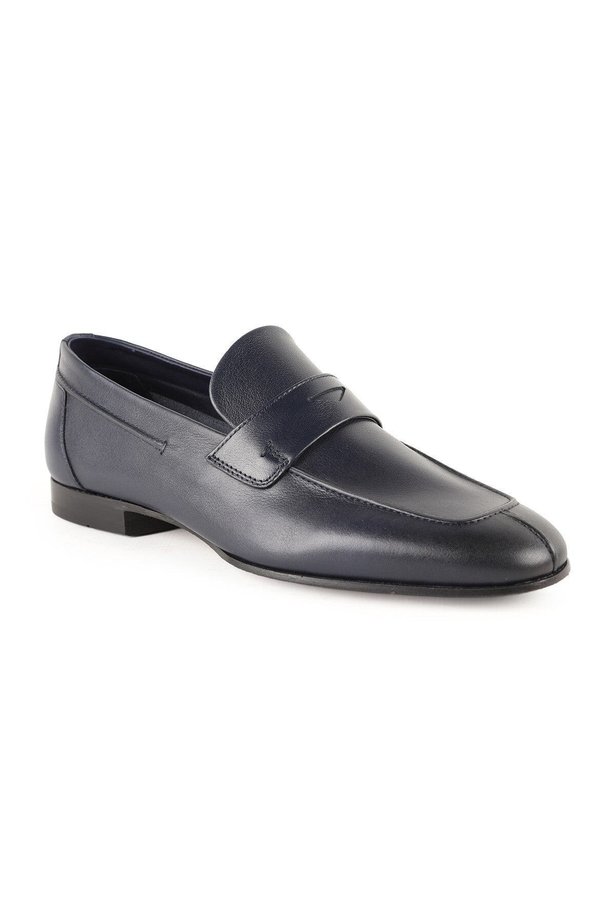 Men's Loafer Shoes Genuine Buffalo Leather Leather Sole Classic Daily Office Shoes L5608 - MALLTURK