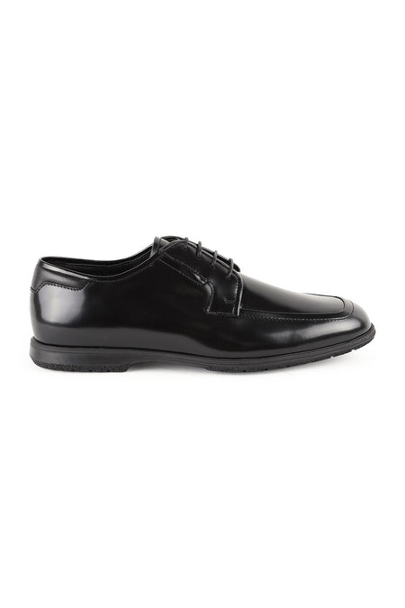 Men's Patent Leather Classic Shoes Lace-Up Groom's Suit Office Model Rubber Sole L6024 - MALLTURK