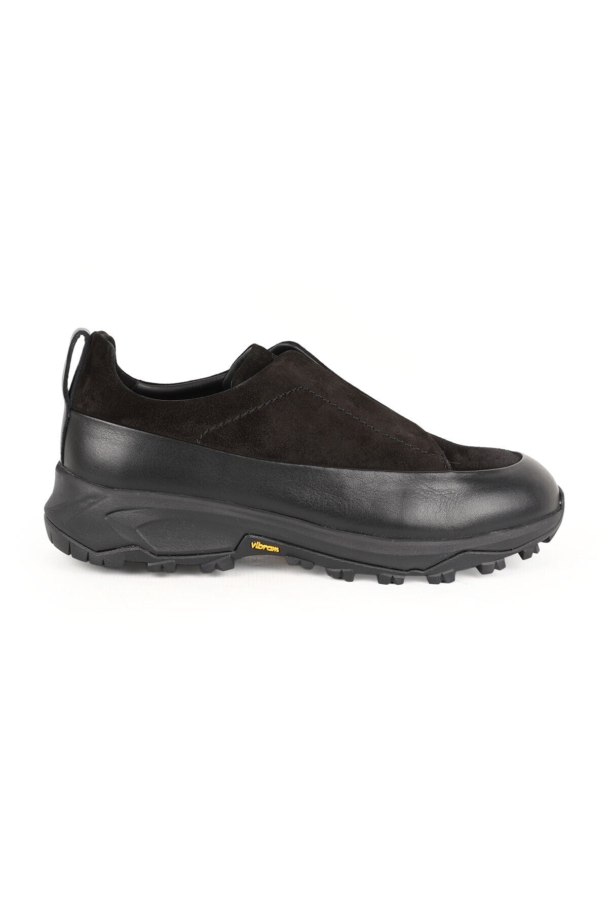 Men's Sneaker Genuine Leather Suede Combination Practical Slip-On Protected Serrated Eva Vibram Sole Shoes L - MALLTURK