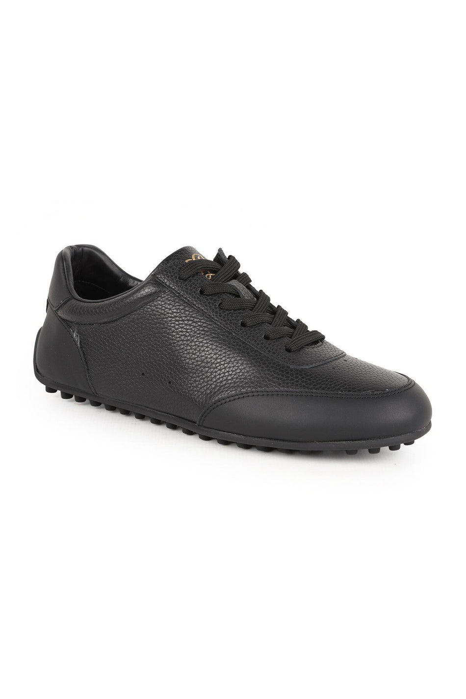 Men's Sneaker Shoes Genuine Leather Antique Lace-Up Flat Thin Sole Flexible Non-Slip Rubber Sole L6025 - MALLTURK